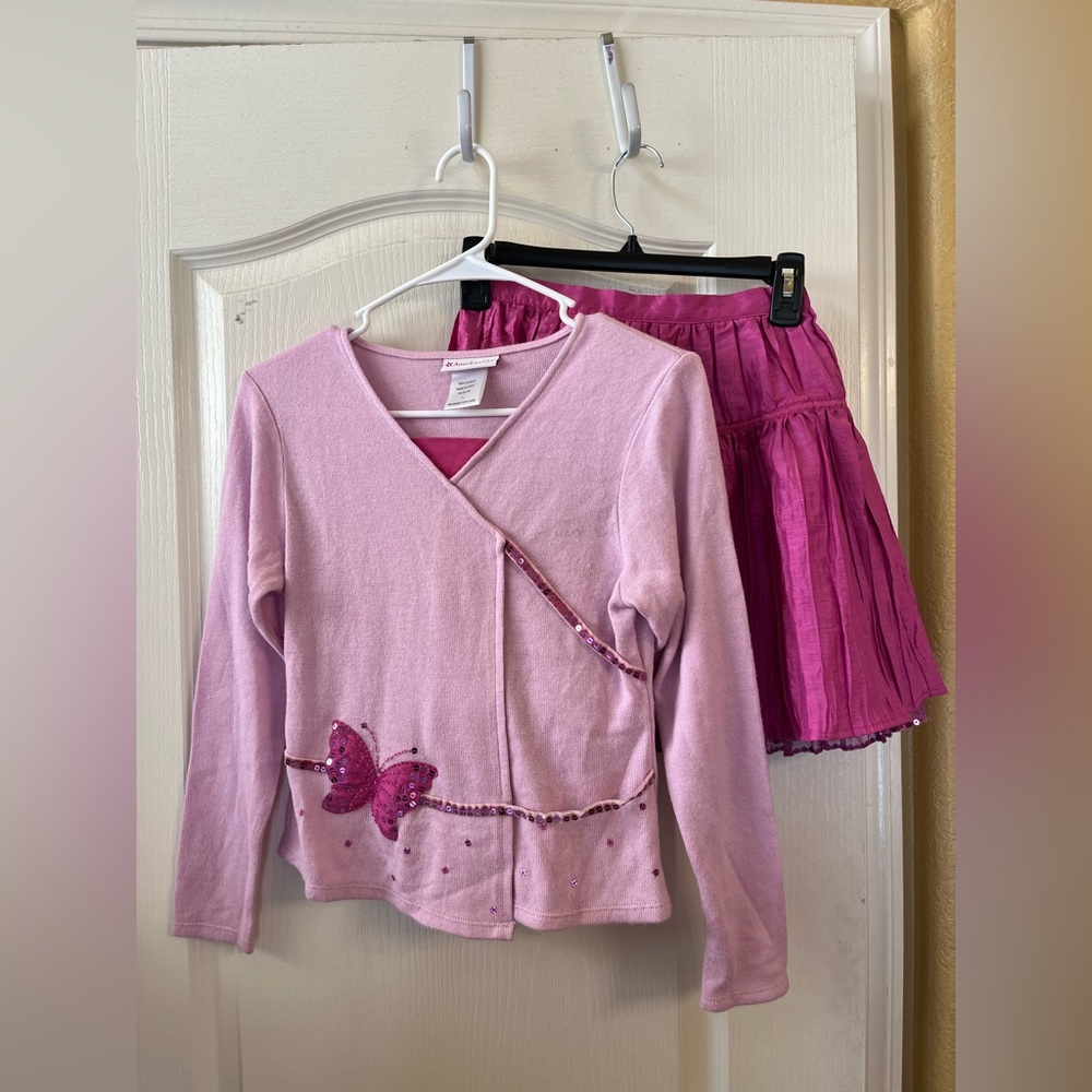 🦋 American Girl Lavender Butterfly Outfit for Girls 🦋
